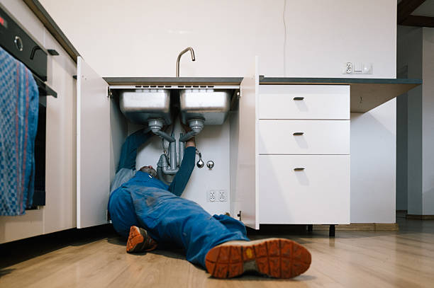 Professional Drain Cleaning technician working in Shiloh, OH